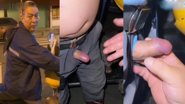 胖叔勾引摩的大叔撸射